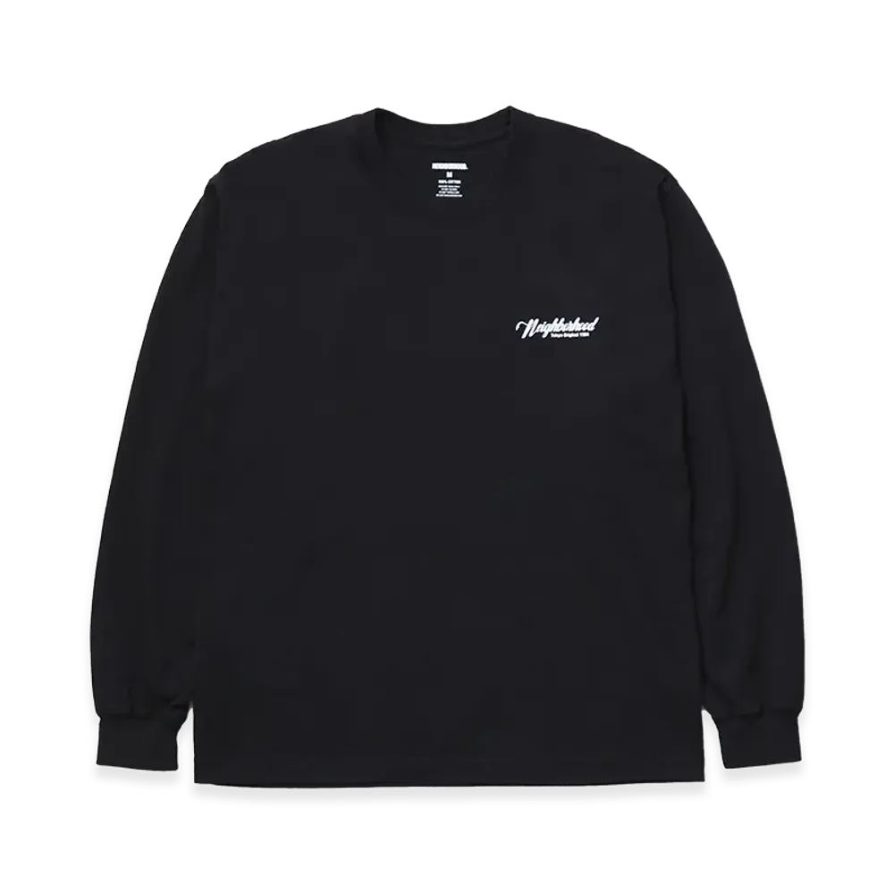 NEIGHBORHOOD NH . Tee LS-11 "Black"
