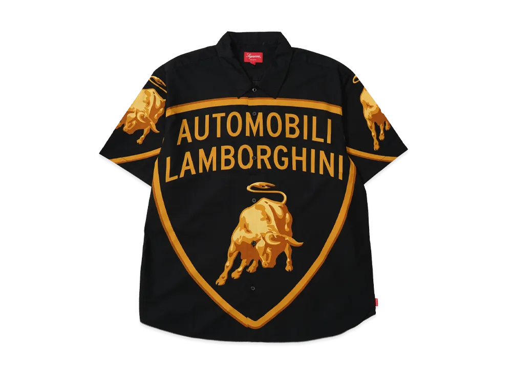 Supreme x Lamborghini S/S Shirt "Black"