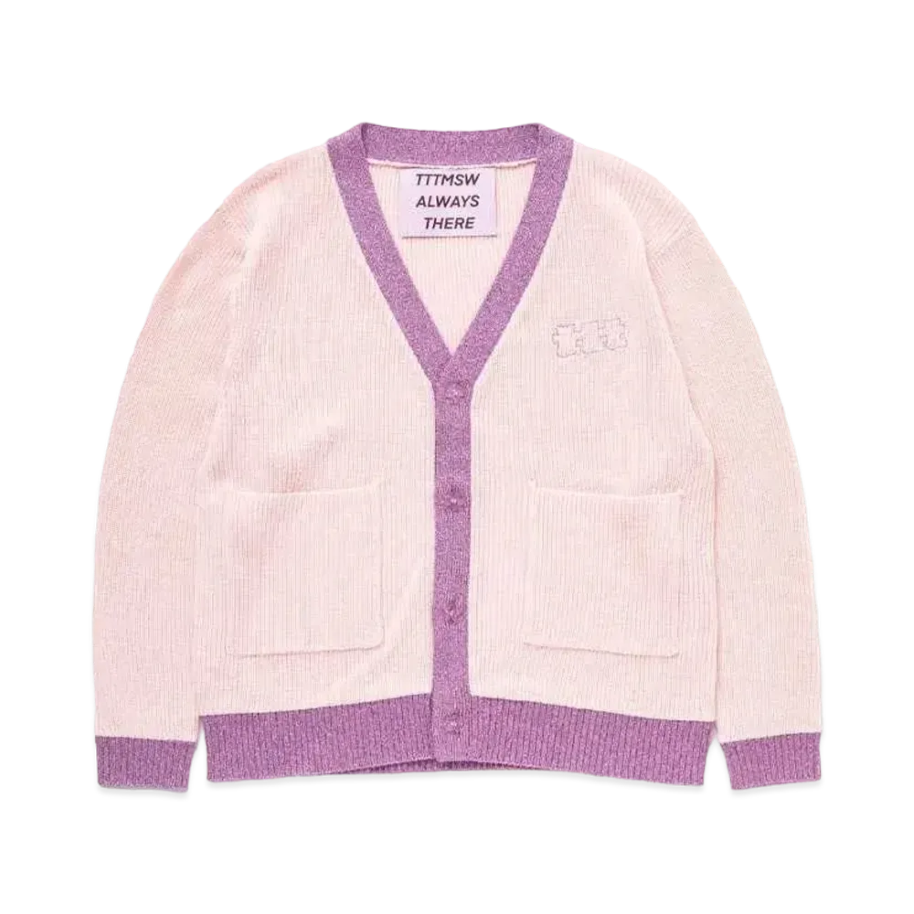 TTT MSW Lame Cardigan "Pink"