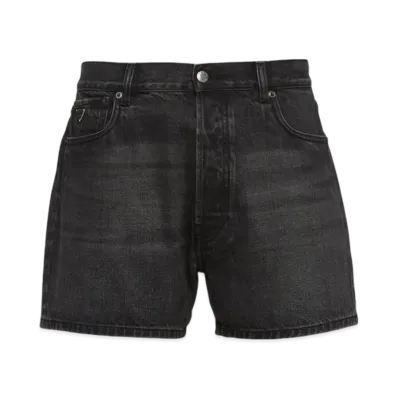 PRADA Denim Bermudas "Black"