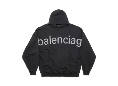 BALENCIAGA MENS Hoodie Oversized "Black"