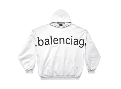 BALENCIAGA MENS Hoodie Oversized "White"