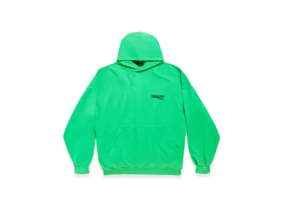 BALENCIAGA Political Campaign Hoodie Oversized "Green"