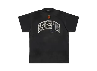 BALENCIAGA MENS Skater T-shirt Oversized "Black"