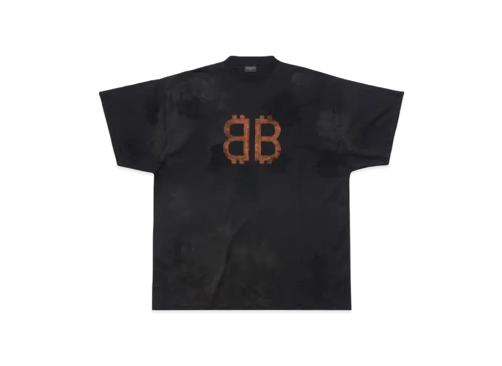 BALENCIAGA Crypto T-shirt Oversized "Black"