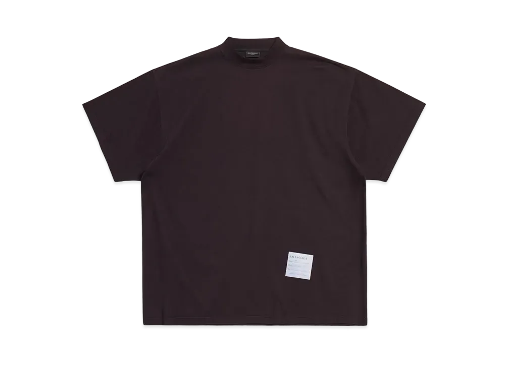 BALENCIAGA Sample Sticker T-Shirt Oversized "Black"