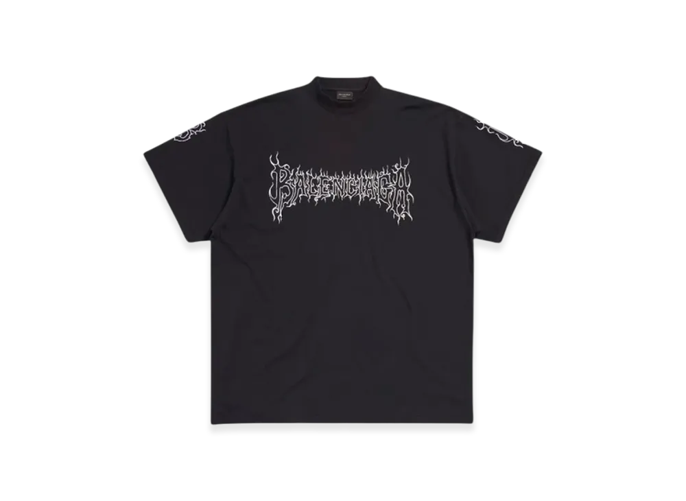 BALENCIAGA Darkwave T-Shirt Oversized in "Black"