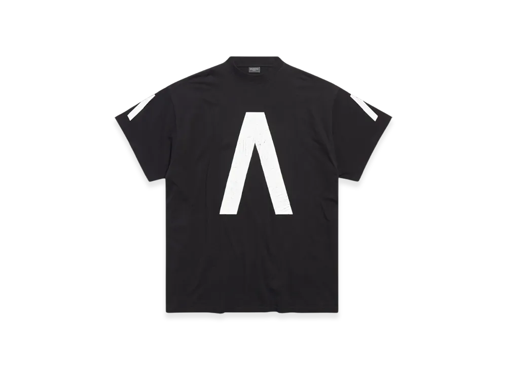 BALENCIAGA Music Archive Series Connected T-Shirt Oversized "Black White"