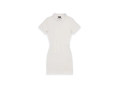 BALENCIAGA Women's T-Shirt Mini Dress "Off White"