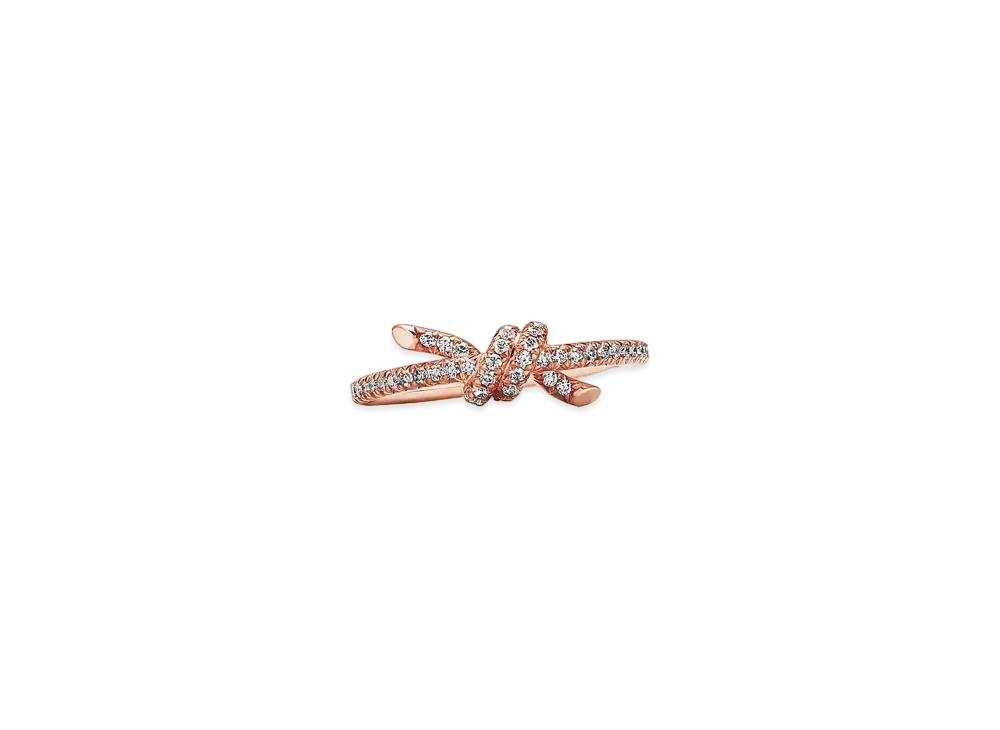 Tiffany & Co. Ring with Diamonds "Rose Gold"