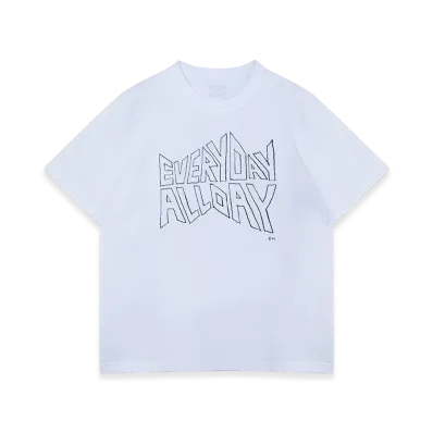 sacai by Geoff Mcfetridge Print T-Shirt "White"