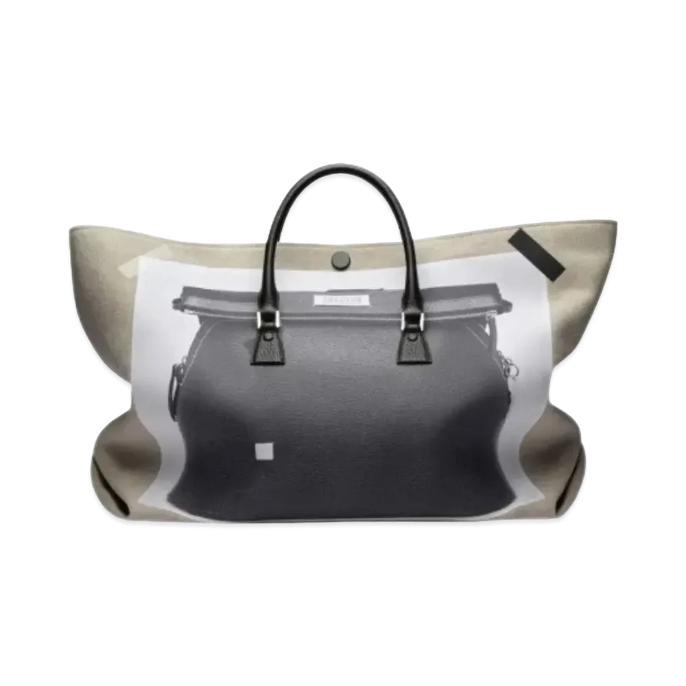 Maison Margiela Trompe Loeil 5AC Shopping Bag "Black"