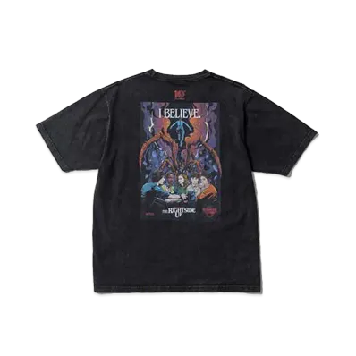 BEAMS HEART x Stranger Things ART T-shirt "Black"