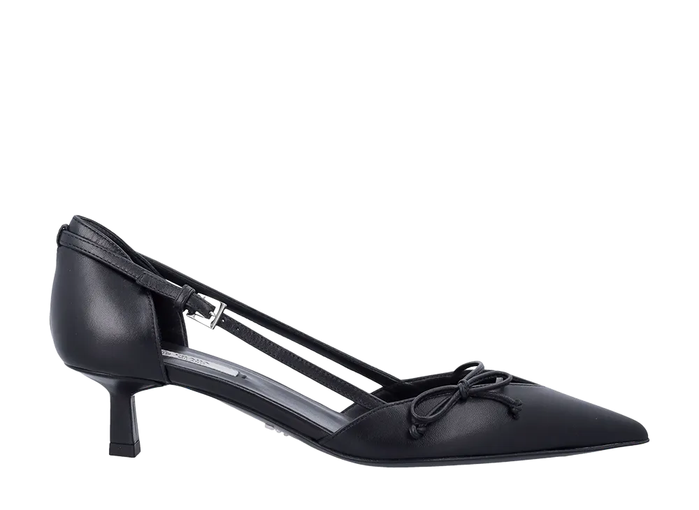 PRADA Women's Flat Shoes "Black"