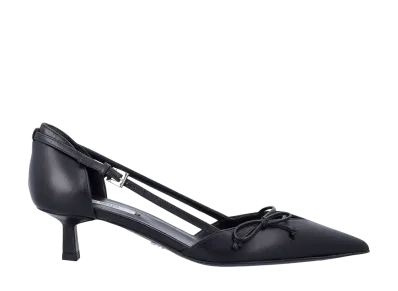 PRADA Women's Flat Shoes "Black"