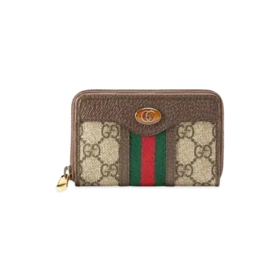 GUCCI Ophidia GG Zip Around Card Case