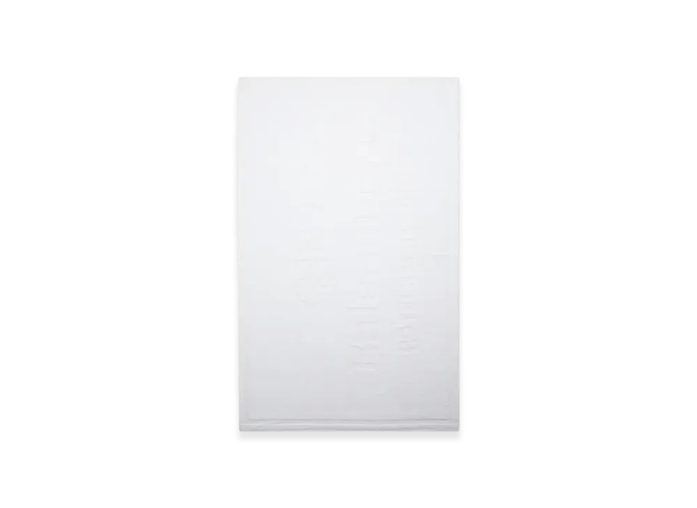 BALENCIAGA Bath Towel "White"