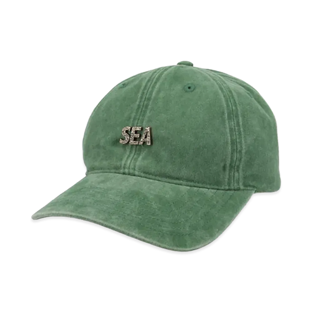 WIND AND SEA Metal Logo Cap "Green"