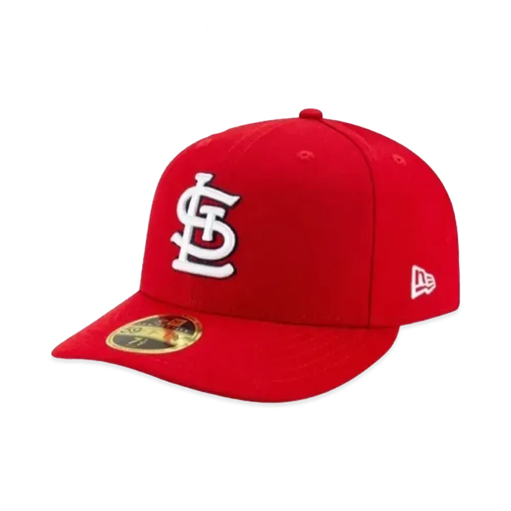 NEW ERA 59FIFTY 5950 LP MLB Low Profile "Cardinalth red"