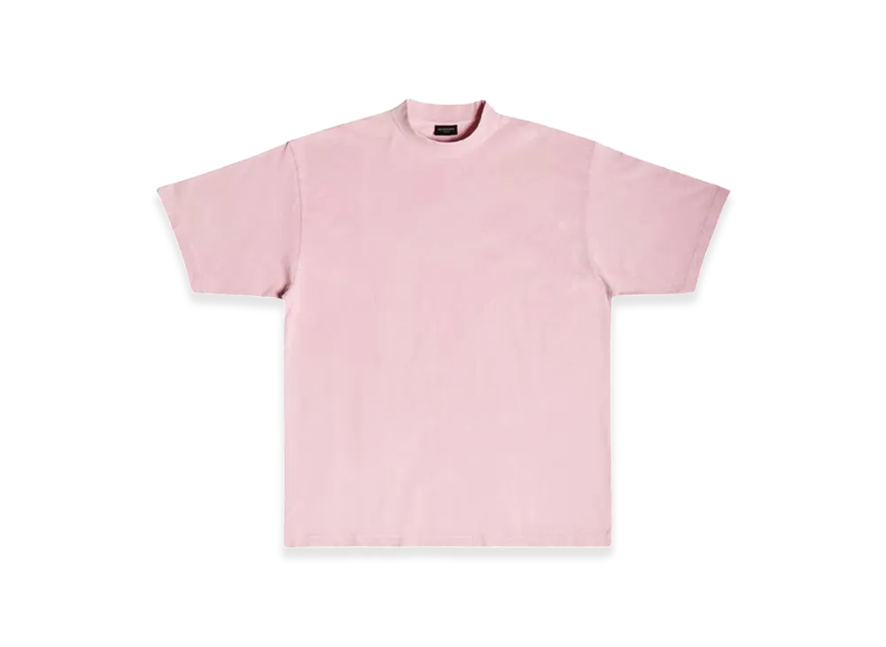 BALENCIAGA BB Paris Strass Medium Fit T-Shirt "Pink"
