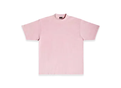 BALENCIAGA BB Paris Strass Medium Fit T-Shirt "Pink"