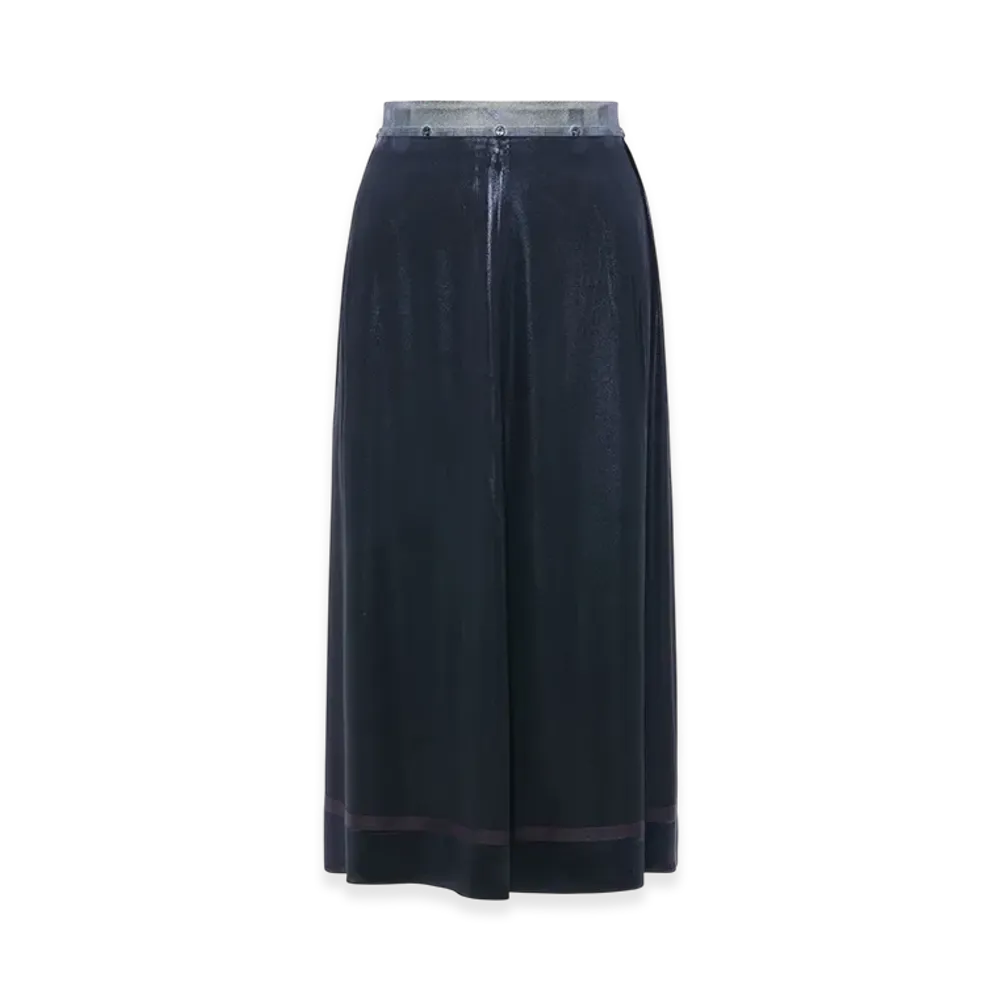 Maison Margiela Foil Midi Skirt "Black"