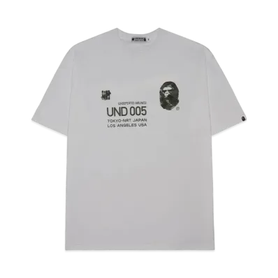 A BATHING APE x UNDEFEATED Airplane S/S Tee "Green"