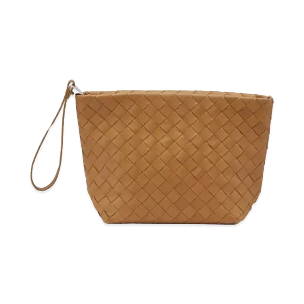 Bottega Veneta Clutch Bag "Mustard"