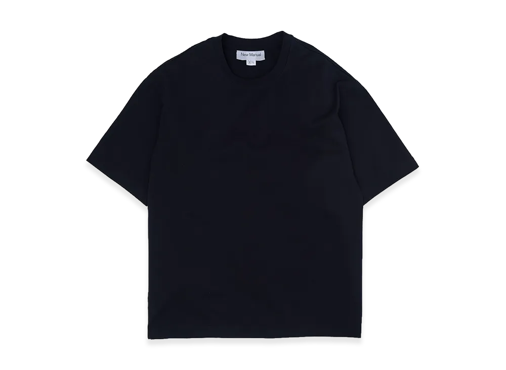 New Manual Boxy Tee "Navy"