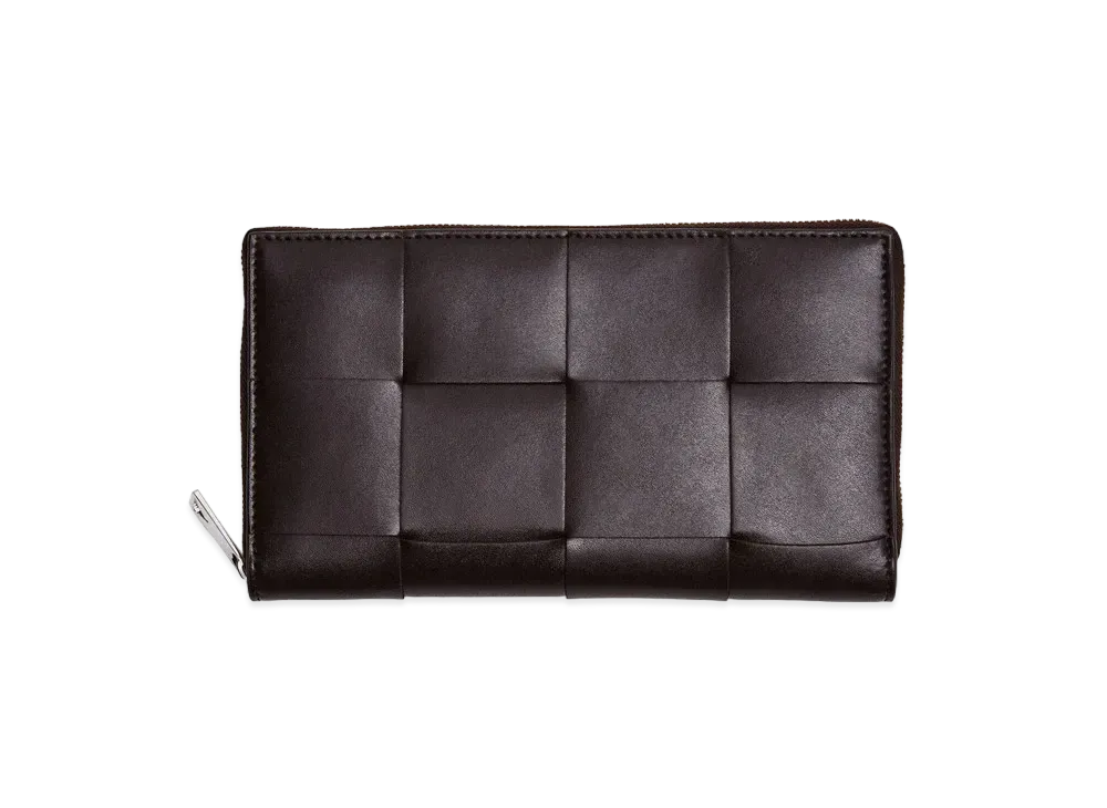 Bottega Veneta Zip Around Wallet "Fondant"