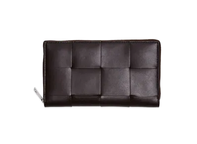 Bottega Veneta Zip Around Wallet "Fondant"