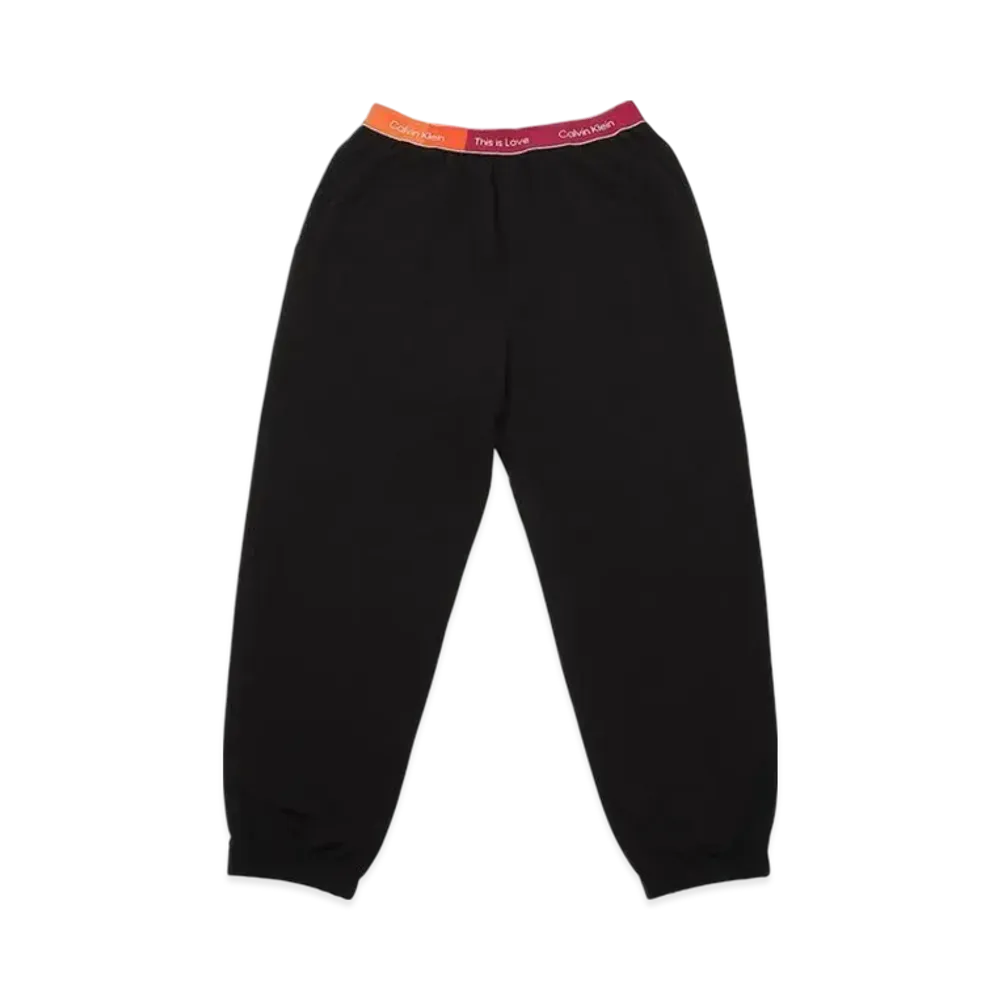 Calvin Klein Pride This Is Love Lounge Sleep Jogger "Black/Multicolor"