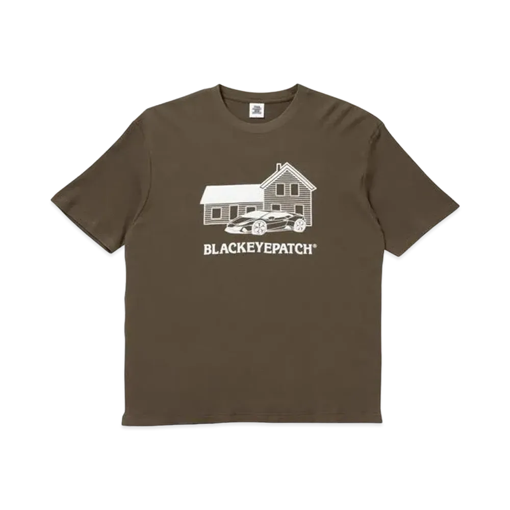 BlackEyePatch SECOND HOUSE THERMAL TEE "Olive"