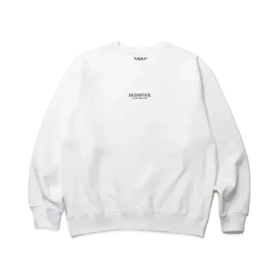 APHRODITEGANG SMOKE WEED ONLY HEAVY WEIGHT SWEAT SHIRT "White"