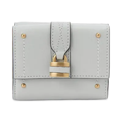 Chloe Trifold Wallet "Aqua Grey"