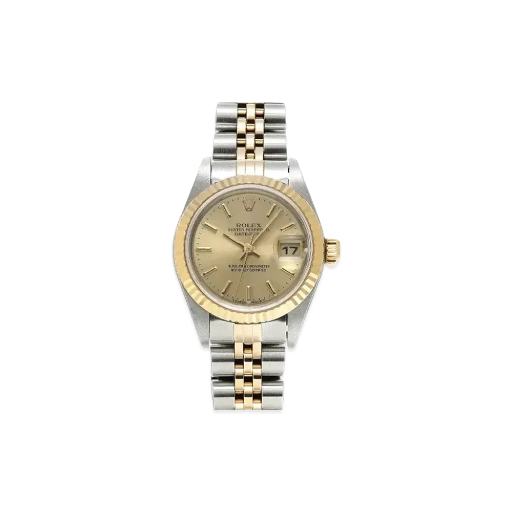 ROLEX Lady-Datejust "Champagne/Stainless Steel/Yellow Gold"