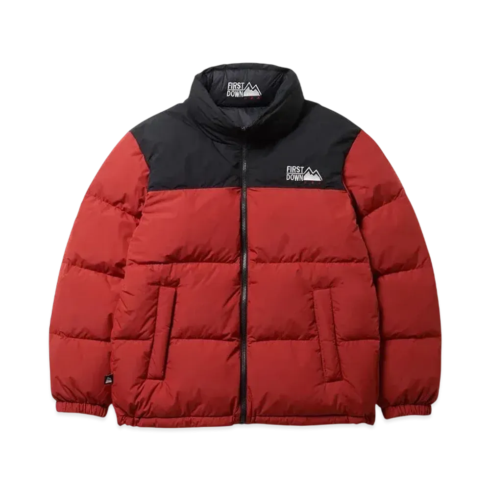 FIRST DOWN Bubble Down Jkt Microft "Red"