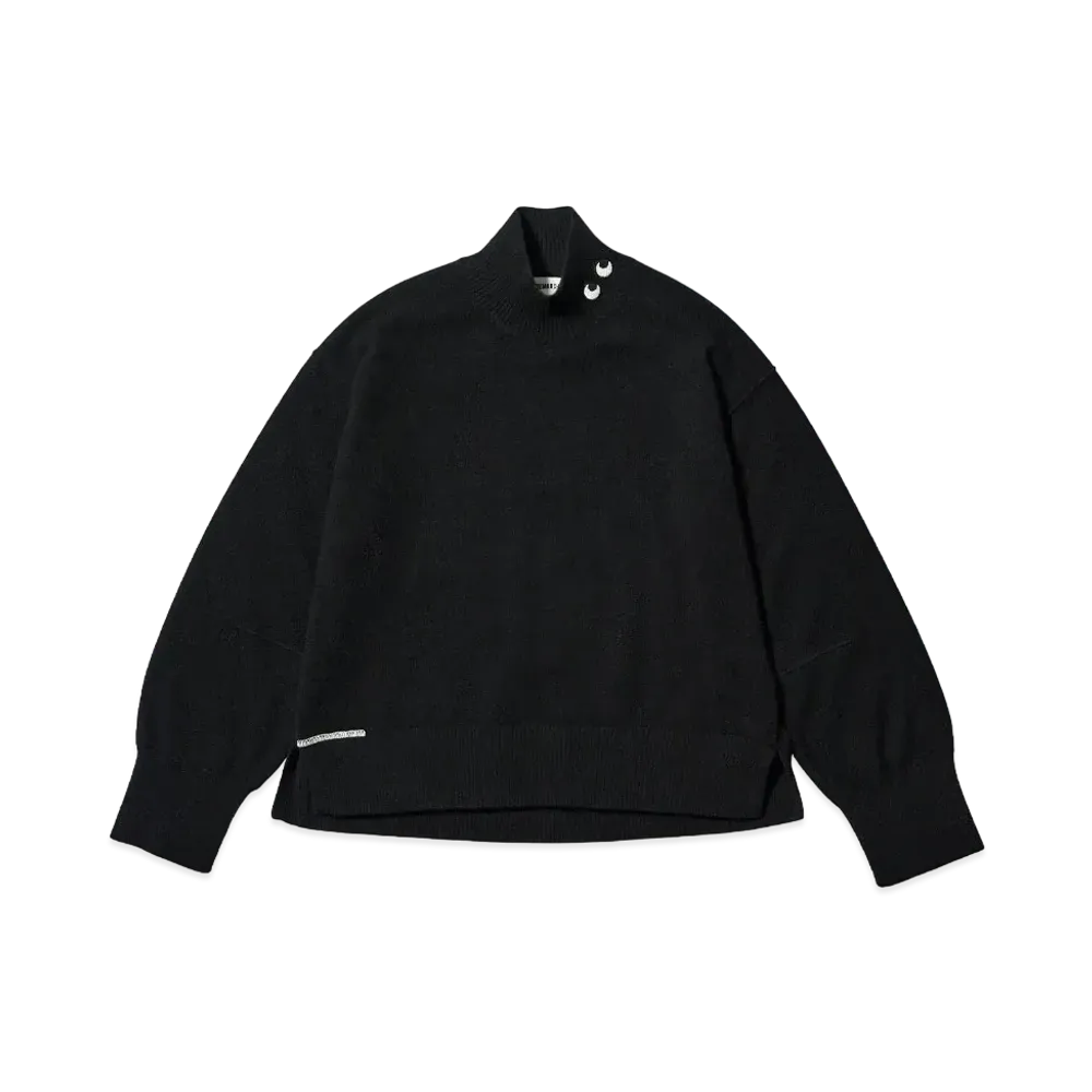 Uniqlo X Anya Hindmarch Cashmere High Neck Sweater "Black"