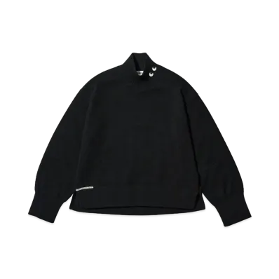 Uniqlo X Anya Hindmarch Cashmere High Neck Sweater "Black"