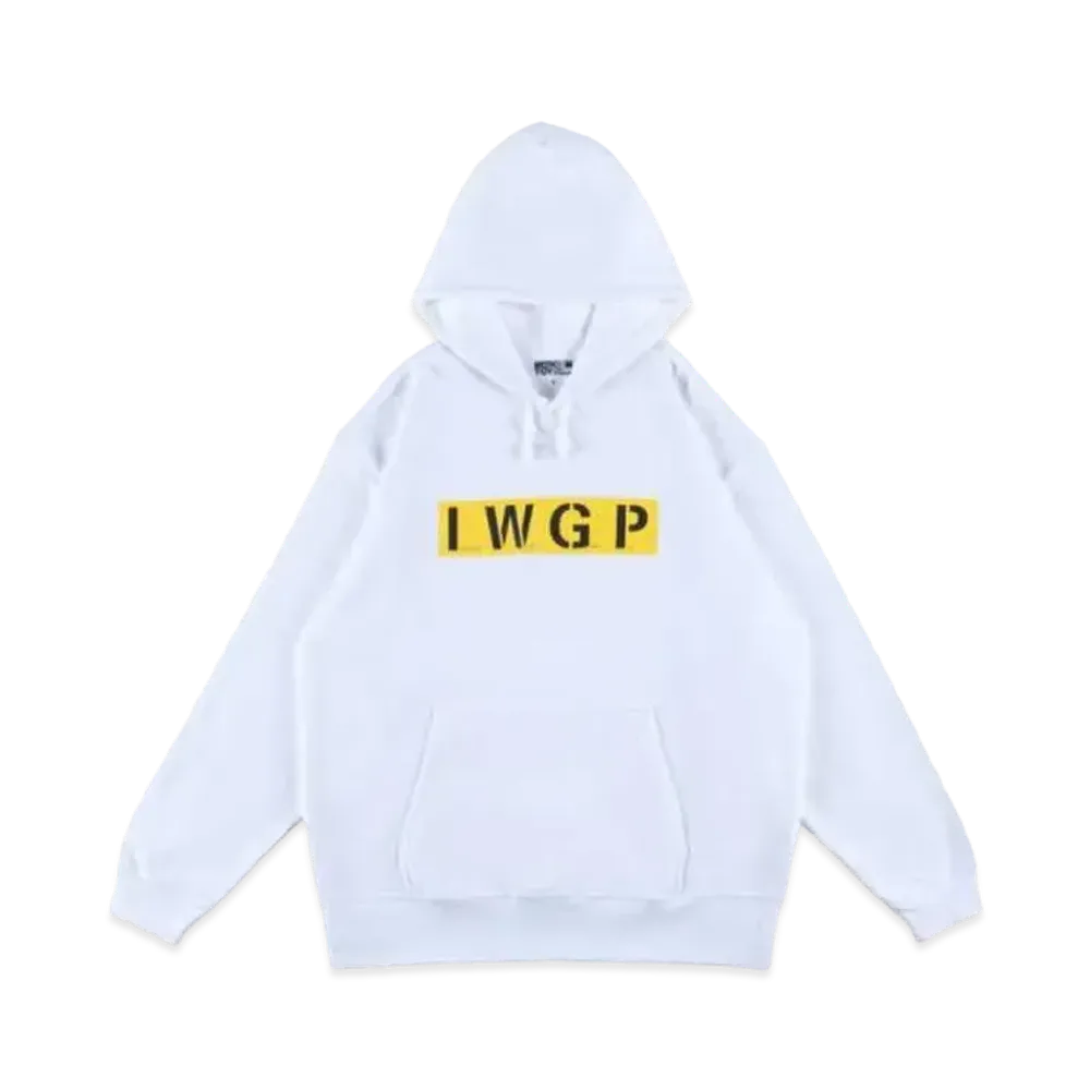 MEDICOM TOY LIFE ENTERTAINMENT x Ikebukuro West Gate Park Logo Hoodie "White"
