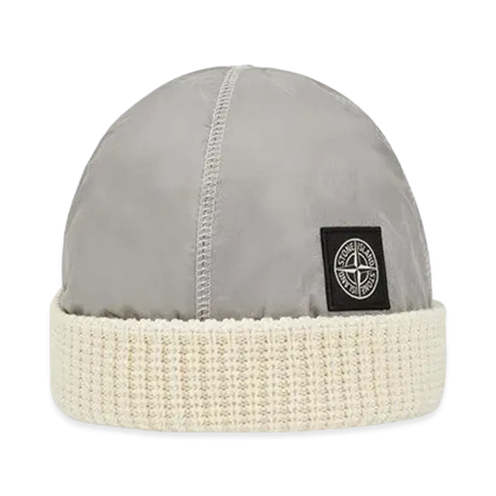 Stone Island N09C8 PURE WOOL WITH NYLON METAL DETAILS "Natural White"