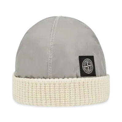 Stone Island N09C8 PURE WOOL WITH NYLON METAL DETAILS "Natural White"
