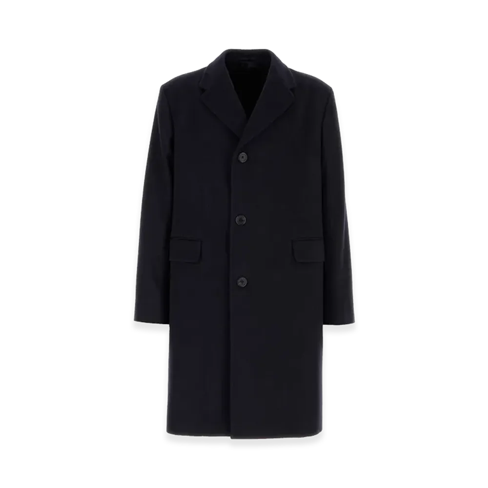 PRADA Wool Coat "Blue"