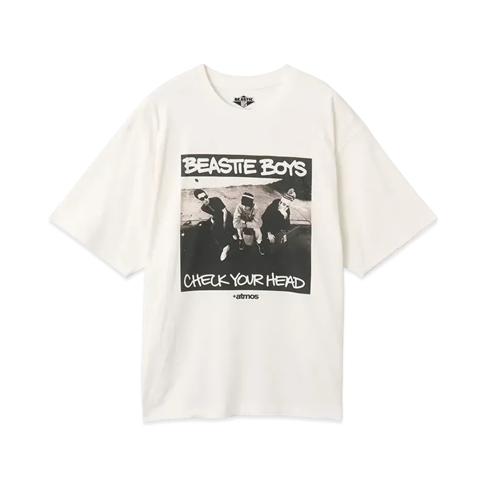 atmos x Beastie Boys Check Your Head T-Shirt "White"
