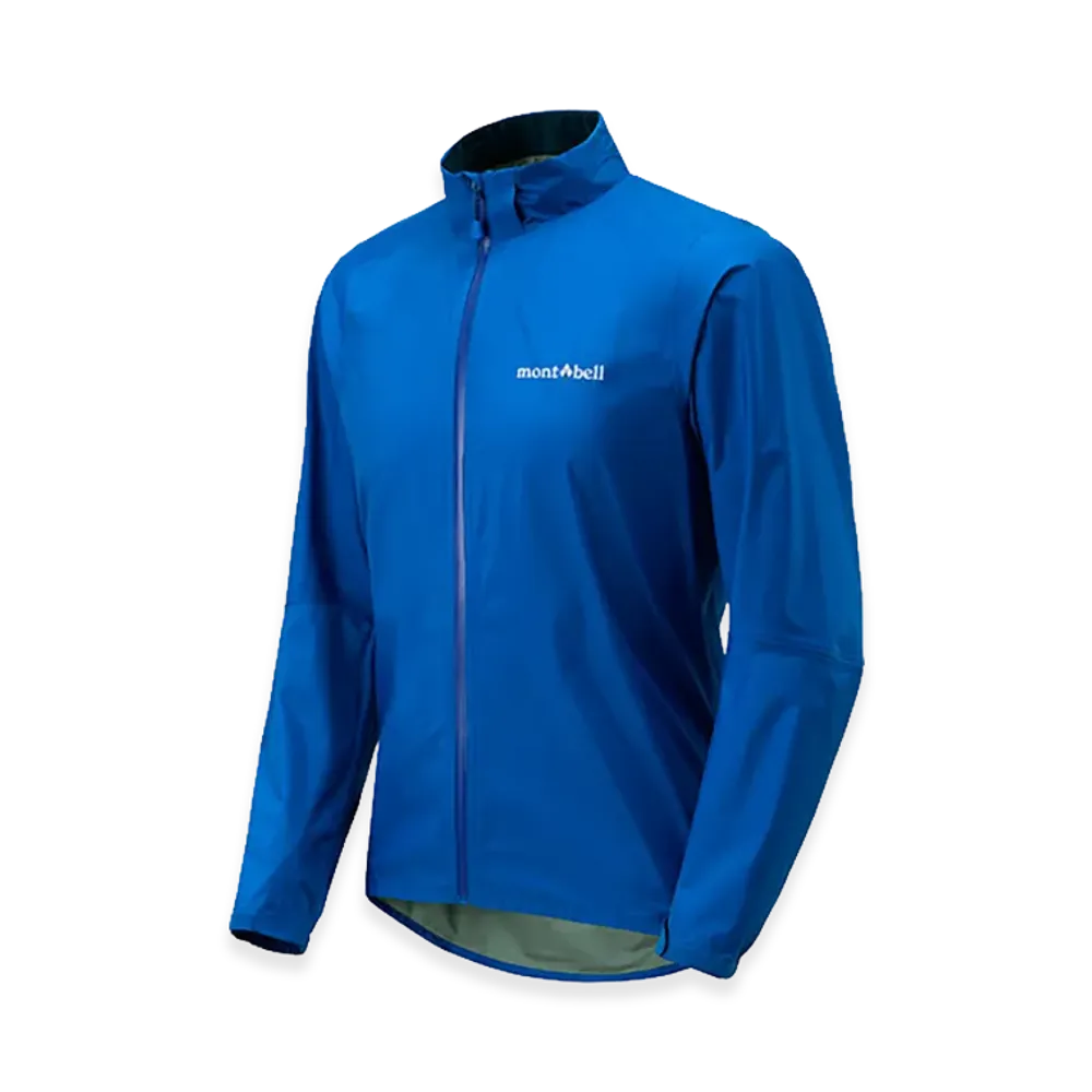 mont-bell Dry-Tec Cycle Rain Jacket "Blue"
