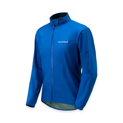 mont-bell Dry-Tec Cycle Rain Jacket "Blue"