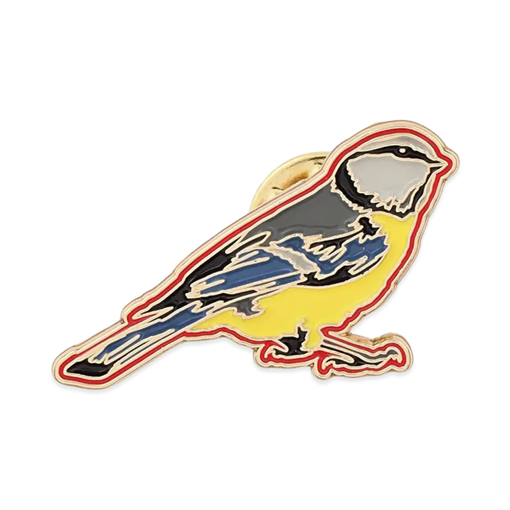 Barbour x Paul Smith Bird Pin Badge "Golden Yellow"