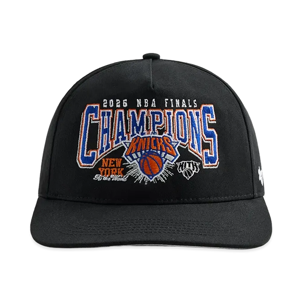 Kith x '47 x The New York Knicks 2026 Champions Hitch Snapback "Black"