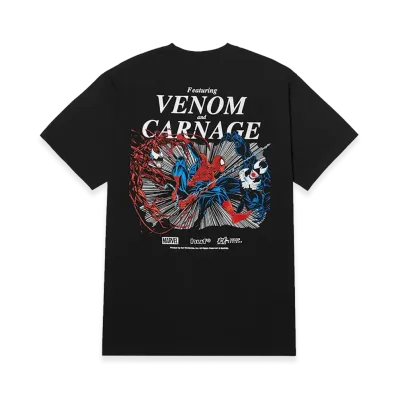 HUF x Spider-Man Maximum Carnage Tee "Black"