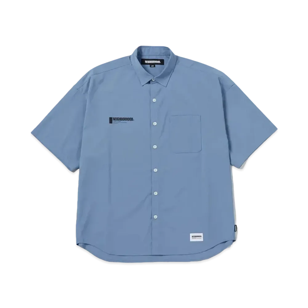 NEIGHBORHOOD Over Shirt SS "Blue"